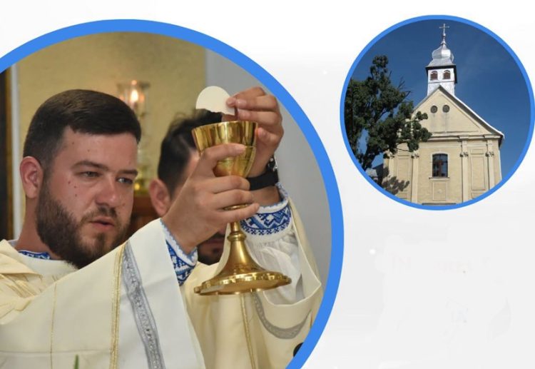 Sfânta Liturghie de primiție a părintelui Iosif Butacu, de la Biserica romano-catolică „Sfântul Anton”, în direct la Maria TV
