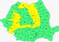 ANM a emis COD GALBEN pentru marți – Furtuni, ploi torențiale și grindină, rafalele vor ajunge la 70 km/h