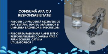 VITAL AGENȚIA TĂUȚII MĂGHERĂUȘ SEMNAL DE ALARMĂ – Consumul ridicat de apă potabilă din rețeaua publică poate lăsa mai mulți utilizatori cu presiune redusă/fără apă la robinete!