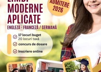 Admitere 2026 la Limbi Moderne Aplicate, la Facultatea de Litere din Baia Mare. 17 locuri bugetate și înscriere online