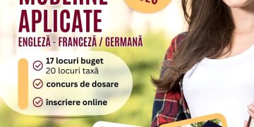 Admitere 2026 la Limbi Moderne Aplicate, la Facultatea de Litere din Baia Mare. 17 locuri bugetate și înscriere online