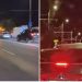 Cum a ajuns un avion într-un sens giratoriu din Gherla? Imagini spectaculoase cu transportul agabaritic