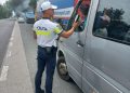 Controale la sânge în transportul de persoane – Amenzi de peste 19.000 de lei, autocar imobilizat și șoferi sancționați