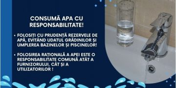 VITAL AGENȚIA TĂUȚII MĂGHERĂUȘ SEMNAL DE ALARMĂ – Consumul ridicat de apă potabilă din rețeaua publică poate lăsa mai mulți utilizatori cu presiune redusă/fără apă la robinete!