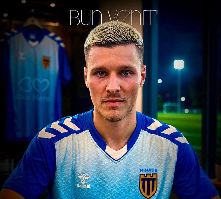 Fotbal. Vlad Fărcășan, noul fundaș al CS Minaur Baia Mare