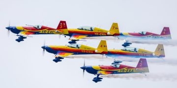 Premieră în Maramureș: „Șoimii României” vin în formulă completă la Ziua Porților Deschise de la Aeroclubul Baia Mare