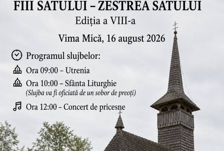 „Fiii satului – zestrea satului”, ediția a VIII-a, la Vima Mică