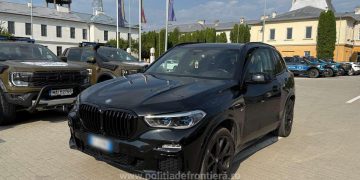 Mașină de 315.000 de lei, căutată pentru confiscare în Italia, descoperită la Sighetu Marmației