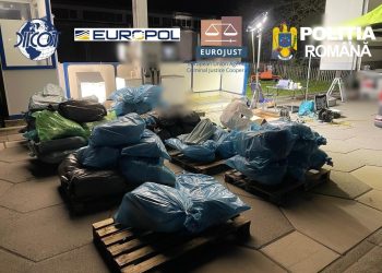 Rețea de droguri vizată de 16 percheziții, inclusiv în Maramureș. Gruparea ar fi transportat 1,7 tone de droguri în Europa – galerie foto