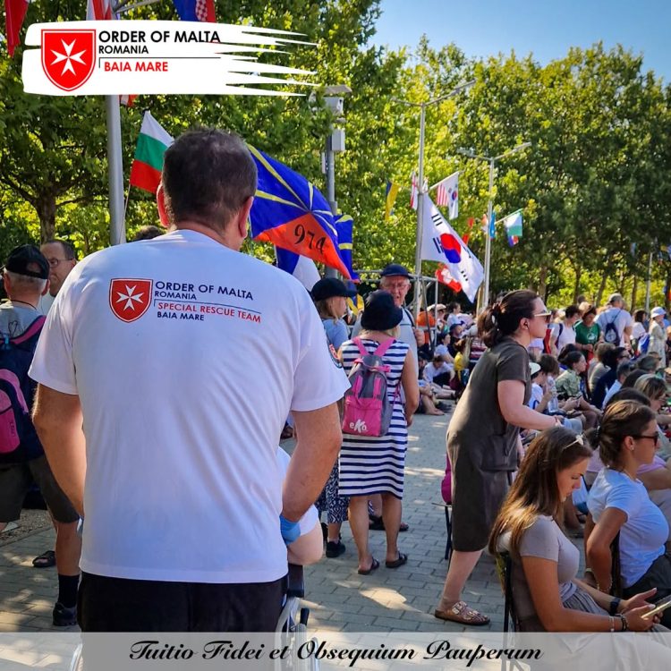 Voluntarii din Baia Mare, în prima linie la unul dintre cele mai mari pelerinaje din Europa