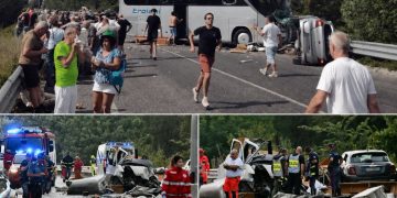 Carnagiu pe șosea în Italia – 6 morți și 27 de răniți după un accident cumplit