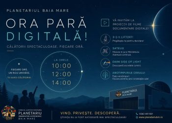 Ora Pară Digitală la Planetariul Baia Mare