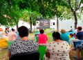 Cinema sub cerul liber pentru pacienții Spitalului de Boli Infecțioase și Psihiatrie Baia Mare