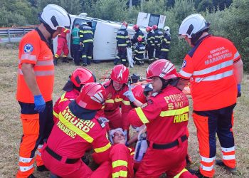 Accident cu 11 victime în Pasul Gutâi? ISU Maramureș a testat Planul Roșu de Intervenție