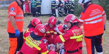 Accident cu 11 victime în Pasul Gutâi? ISU Maramureș a testat Planul Roșu de Intervenție