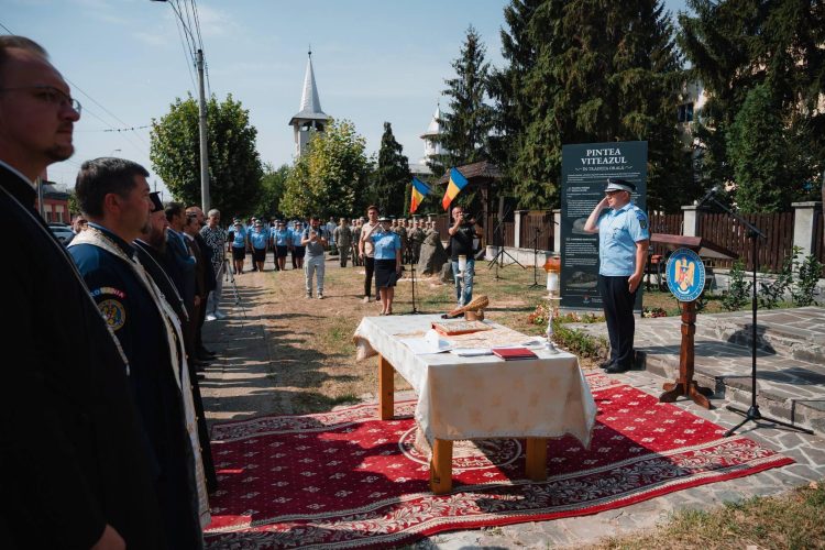 Pintea Viteazul, sărbătorit la Jandarmeria Maramureș! Istoria, legenda și tradiția s-au întâlnit la Baia Mare