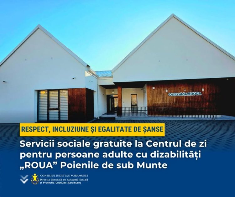 Servicii GRATUITE pentru persoanele cu dizabilități din Maramureș! Un nou centru oferă recuperare, consiliere și sprijin pentru integrarea profesională