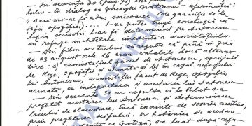 „Actul de la 23 august 1944 va rămâne în istorie ca un act indispensabil, util și salvator pentru existența și viitorul României.”