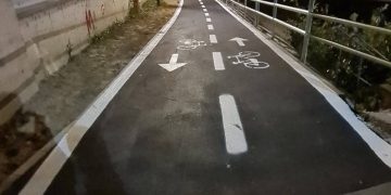 Pista de biciclete de pe strada Rodnei, motiv de nemulțumire pentru băimăreni: „Noi, cetățenii, pe unde mergem?”