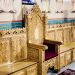 Sfântul Altar al Bisericii Ortodoxe „Sfinții Apostoli Petru și Pavel” din Săcălășeni a fost mobilat complet cu mobilier din stejar masiv
