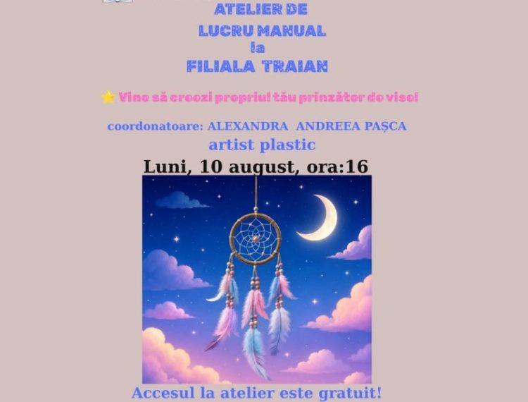 Vise transformate în artă la Filiala Traian
