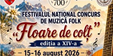 „Floare de colț” revine la Sighet! Află cine sunt tinerii care vor urca pe scenă