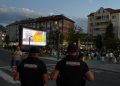 Filme sub cerul liber la Târgu Lăpuș! Jandarmii au fost alături de spectatori