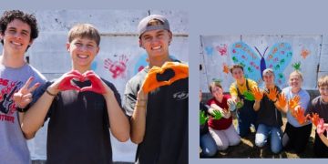 Gardul care prinde culoare: voluntari din SUA aduc mai multă bucurie în Baia Mare