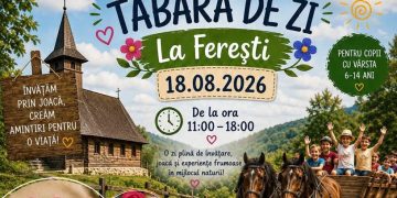 Tabără de zi pentru copii, la Ferești – O zi de joacă, tradiție și aventură în mijlocul naturii