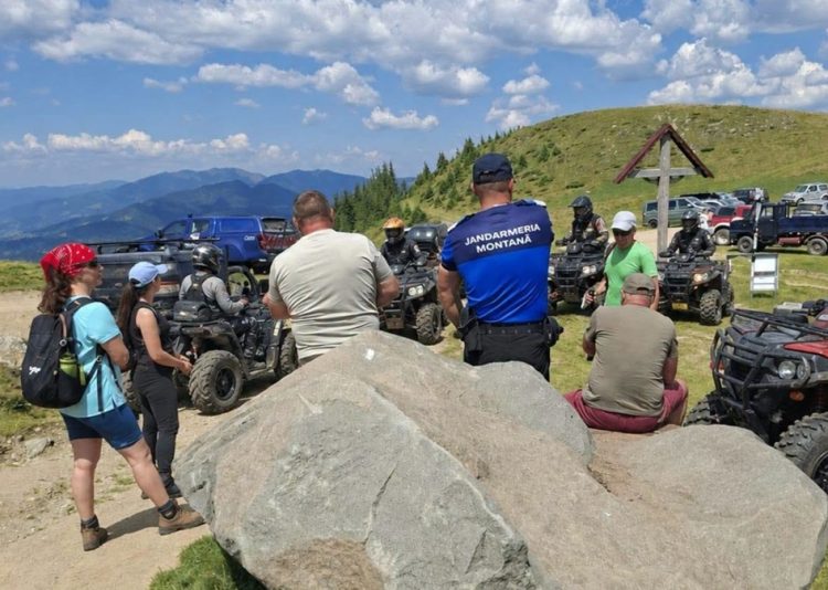 Apelul jandarmilor montani – Natura se admiră la pas, nu se cucerește cu zgomotul motoarelor!