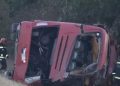 12 morţi, după ce un autocar plin cu călători s-a răsturnat într-un şanţ, în Ungaria