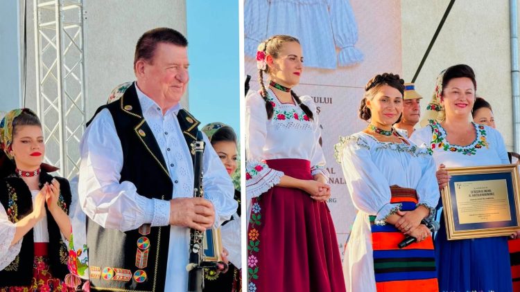 Dumitru Dobrican, maestrul taragotului, a devenit Cetățean de Onoare al Județului Maramureș
