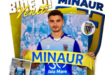 Fotbal – Dragoș Nedelcu, noul jucător al CS Minaur Baia Mare