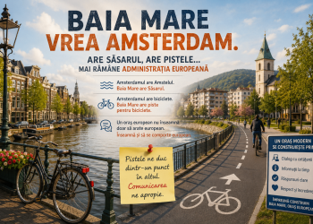 Baia Mare vrea Amsterdam. Are Săsarul, are pistele…mai rămâne administrația europeană