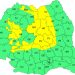 Cod galben de furtuni în Maramureș – Ploi torențiale, vijelii și grindină