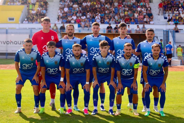 Fotbal. CS Minaur, recital de cinci goluri! Baia Mare spulberă Olimpia Satu Mare și merge în play-off-ul Cupei României