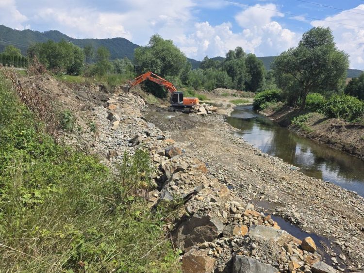 Lucrări finalizate pe râul Lăpuș, la Rogoz – Intervenția reduce riscul de inundații