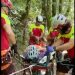 Biciclist accidentat pe traseul Route 66 din Baia Mare. Salvamontiștii au intervenit