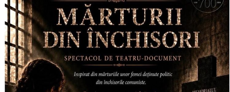 „Mărturii din închisori”, spectacol de teatru-document la Memorialul din Sighetu Marmației