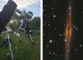 Seară de observații astronomice la Pasul Gutâi: Universul, privit printr-un telescop de 400 mm
