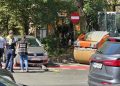 Accident în Baia Mare, pe pista de biciclete. Polițiștii au făcut cercetări la fața locului