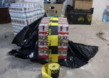 Descinderi în Baia Mare, Seini și Apa – 40.400 de țigarete, confiscate de polițiștii de frontieră
