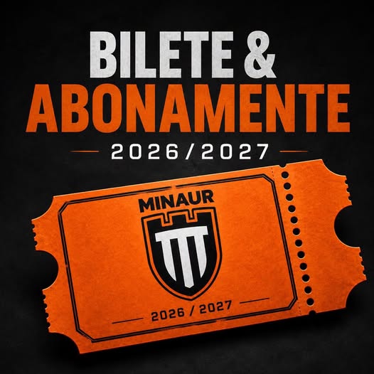 Clubul Minaur Baia Mare a dat startul vânzării biletelor și abonamentelor pentru sezonul 2026–2027