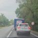 Accident la Recea – Două TIR-uri și un pieton implicate, trafic blocat