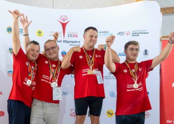 Două medalii de aur pentru băimăreanul Andrei Cupșa la Jocurile Naționale Special Olympics de la Ploiești