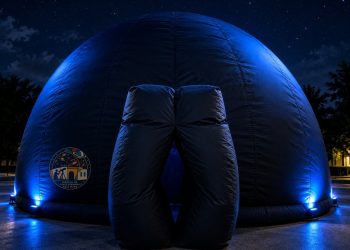 Astronomia ajunge în mijlocul Sărbătorii Castanelor! Planetariul mobil Baia Mare, în Parcul Central
