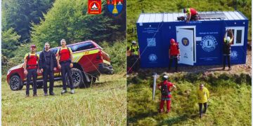 Refugiul Speranței de pe Vf. Pop Ivan, folosit pentru prima dată. Un tânăr ucrainean a fost salvat în timpul nopții
