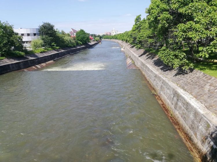 Săsarul și Firiza, curățate de deșeurile plutitoare. Două sisteme speciale vor fi instalate în Baia Mare