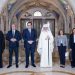 Înainte de a-i fi naș lui Alexandru Nazare și Maria Mihali, ministrul grec al Finanţelor s-a întâlnit cu Patriarhul Daniel