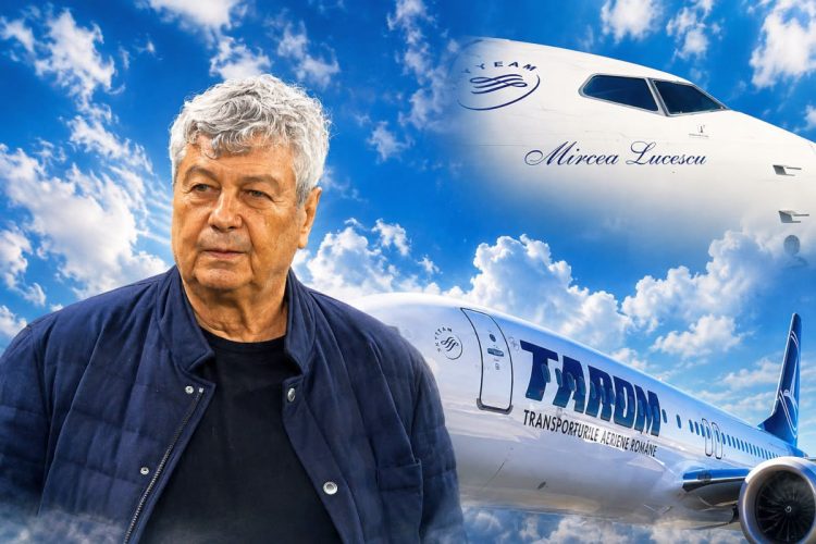 Avionul ”Mircea Lucescu” a intrat în flota TAROM
